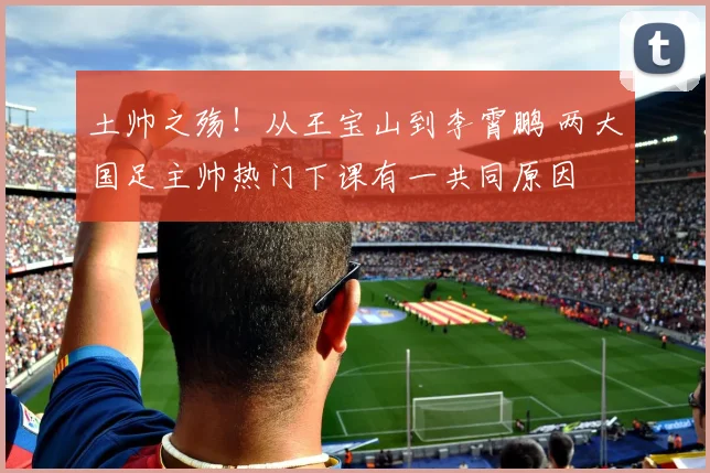 土帅之殇！从王宝山到李霄鹏 两大国足主帅热门下课有一共同原因